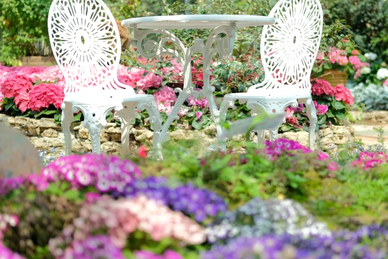 metalowe meble ogrodowe